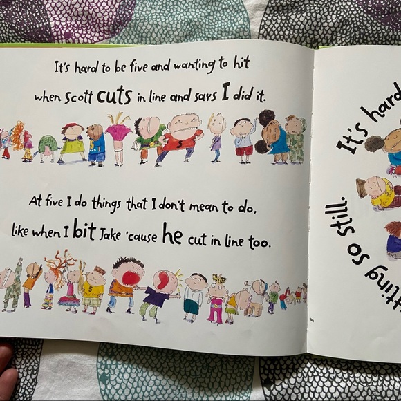 5/$25☃️It’s Hard to Be Five! Hardcover book - Picture 2 of 3